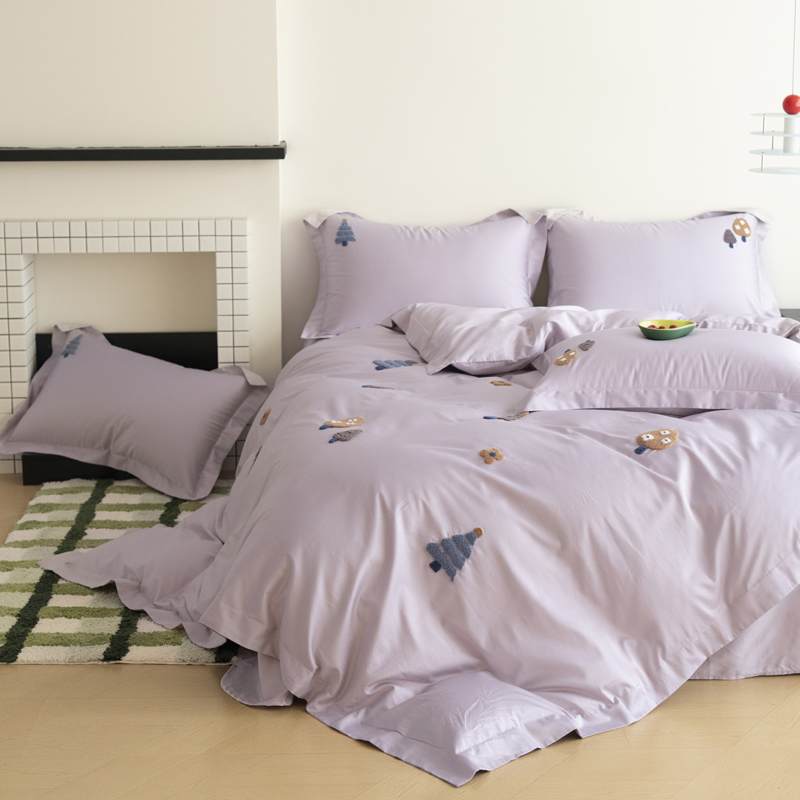 Home Textiles Towel Set - Luxury Cartoon Towel Embroidery 600TC Long