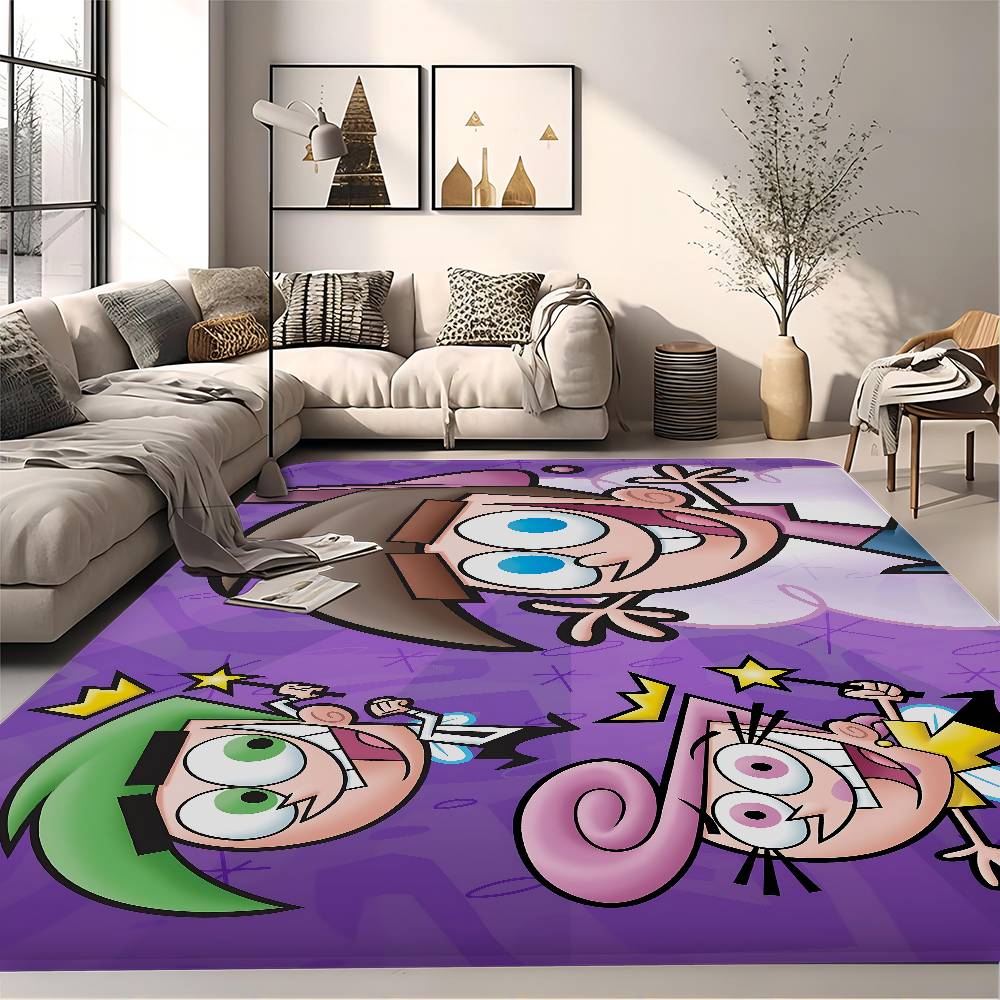 Home Textiles Fair - Cartoon The F-Fairly O-OddParents Floor Mat