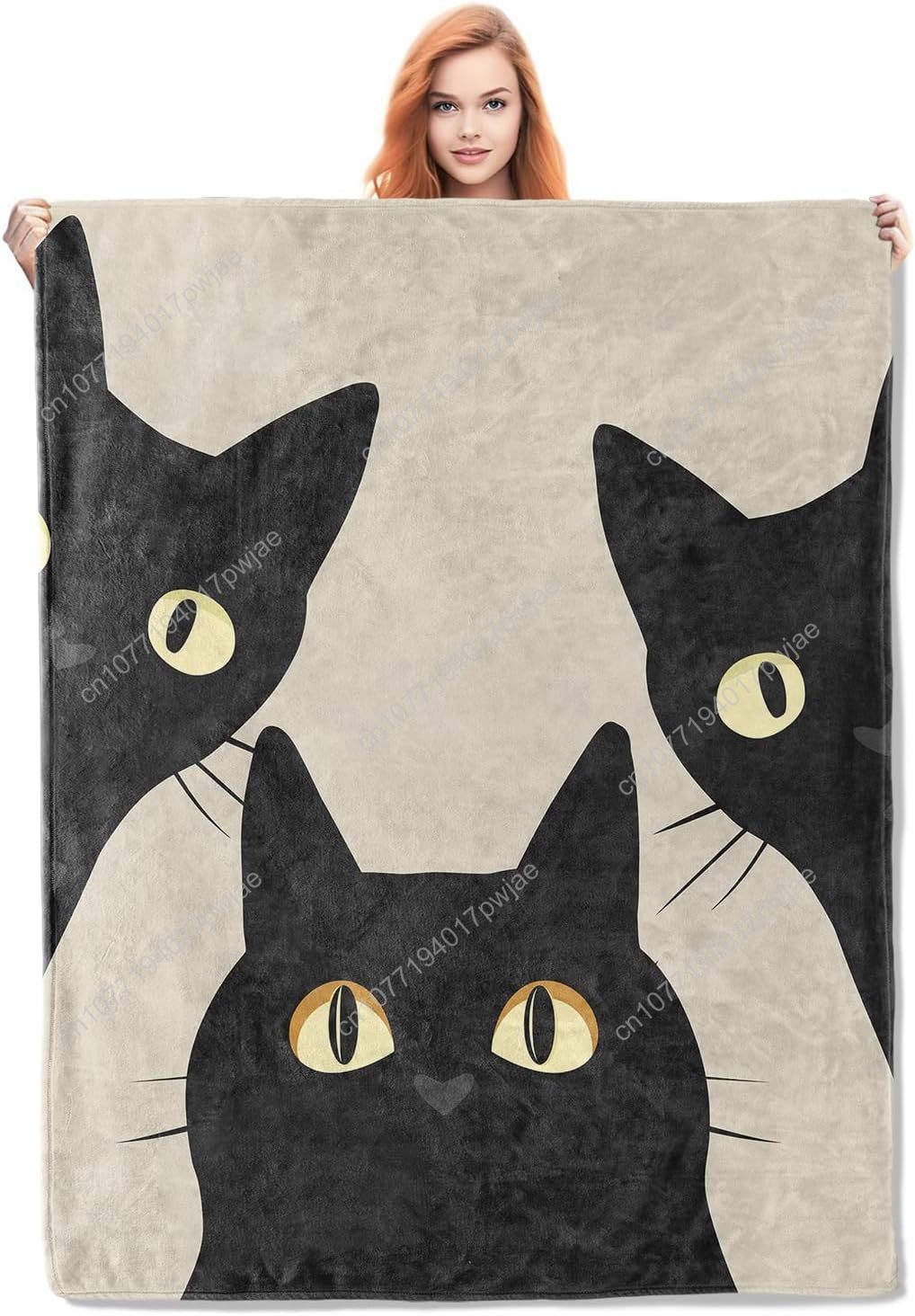 Home Textiles Usa - Funny Cat Blanket Gifts for Women