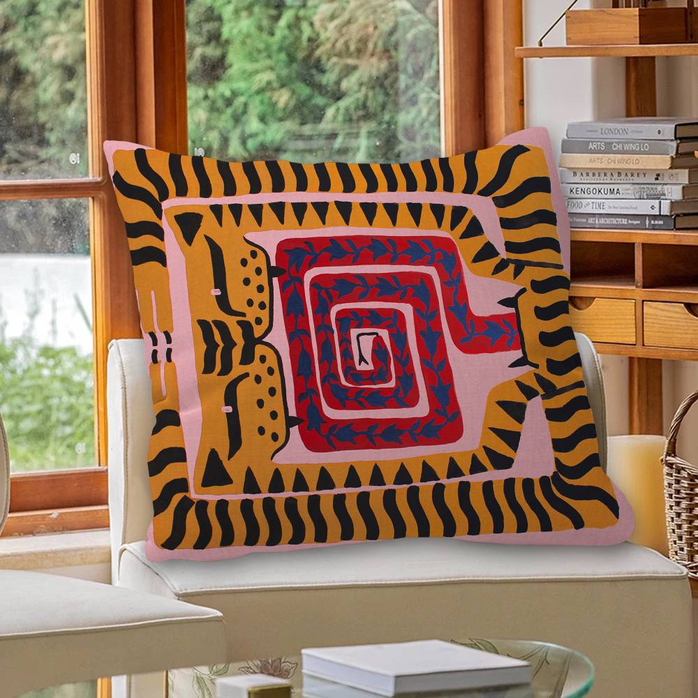 Egypt Colorful Abstract Tiger  - огляд і ціна Home Textiles Egypt