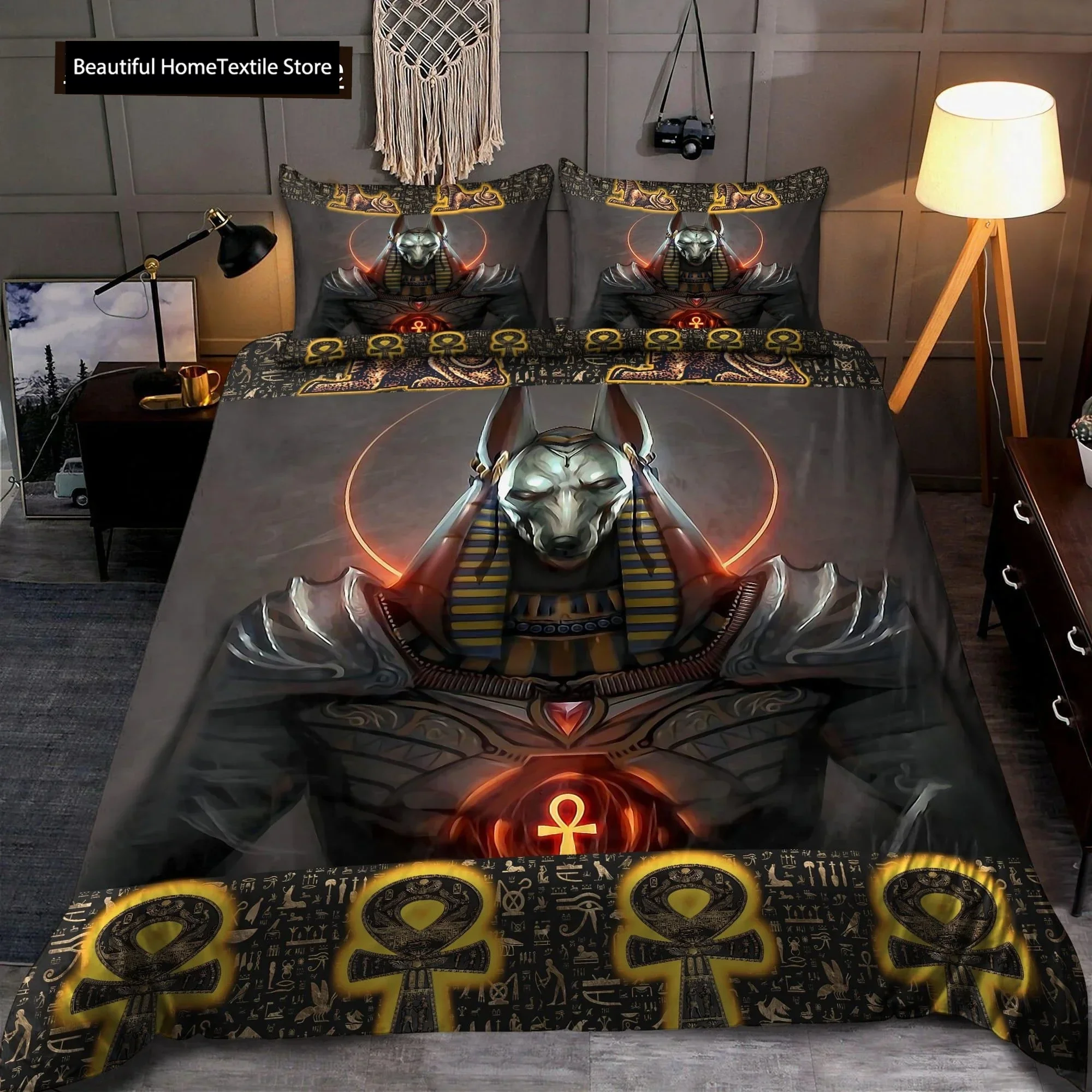 Ancient Egypt Anubis Egyptian  - огляд і ціна Home Textiles Egypt