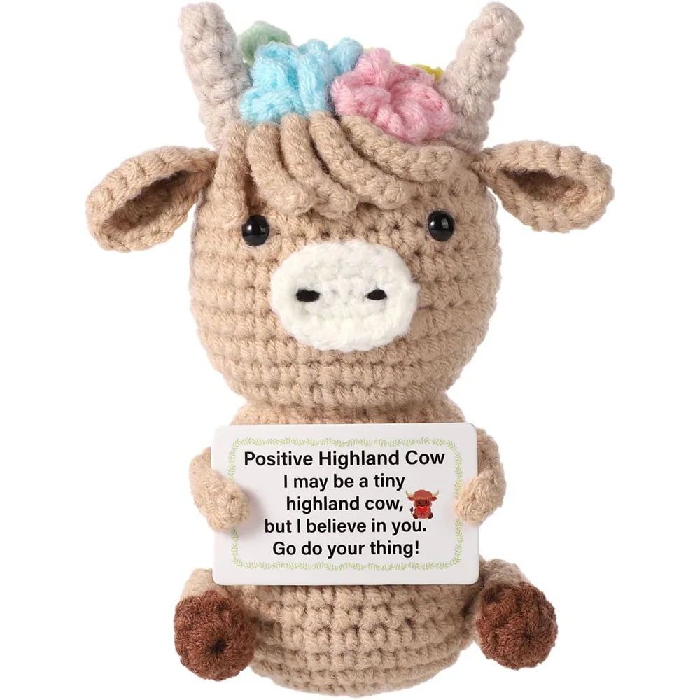 Crochet Emotional Cow Doll Dec - огляд і ціна Home And Textiles Today
