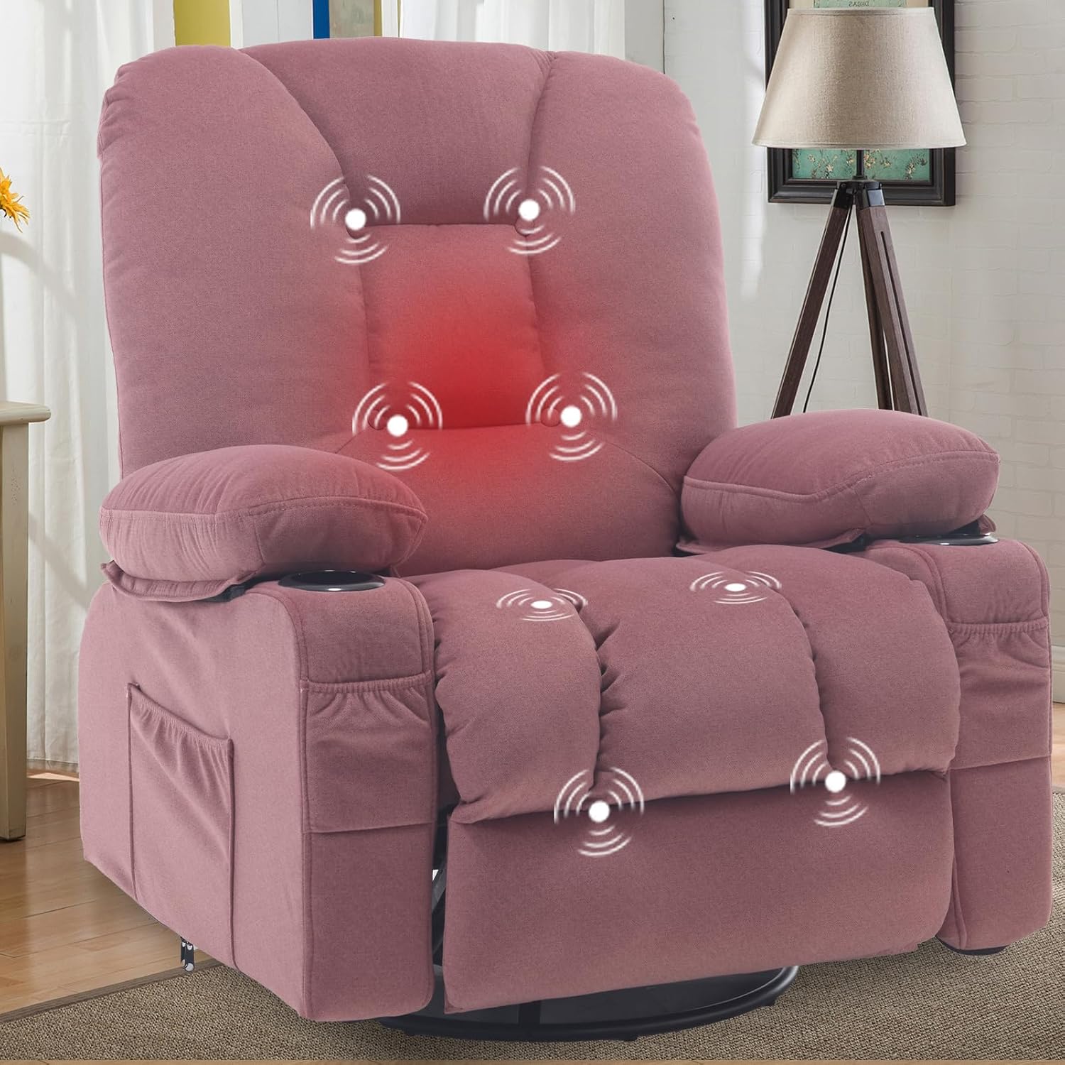 Rocker Swivel Recliner Chair w - огляд і ціна Home Textiles Of Scandinavia