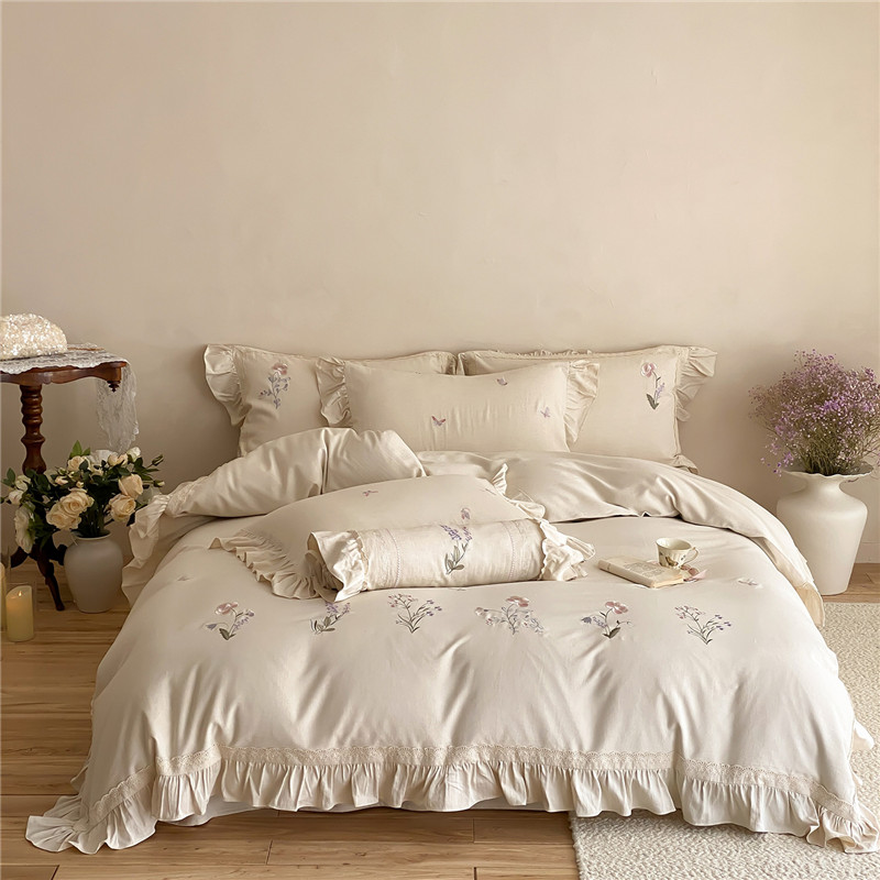 Luxury Flowers Towel Embroider - огляд і ціна Home Textiles Towel Set