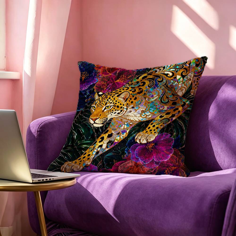 Egypt Colorful Abstract Tiger  - огляд і ціна Home Textiles Egypt