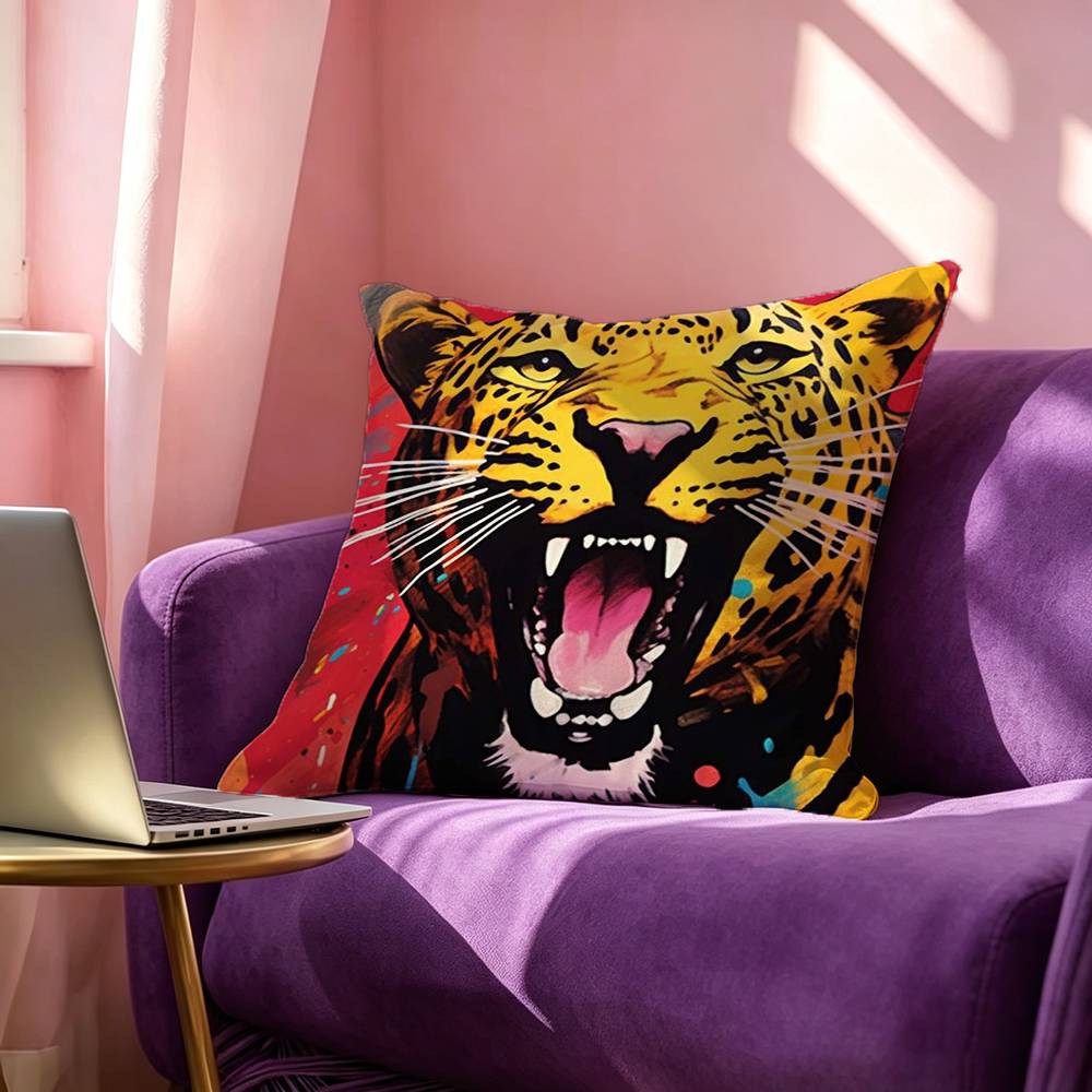 Egypt Colorful Abstract Tiger  - огляд і ціна Home Textiles Egypt