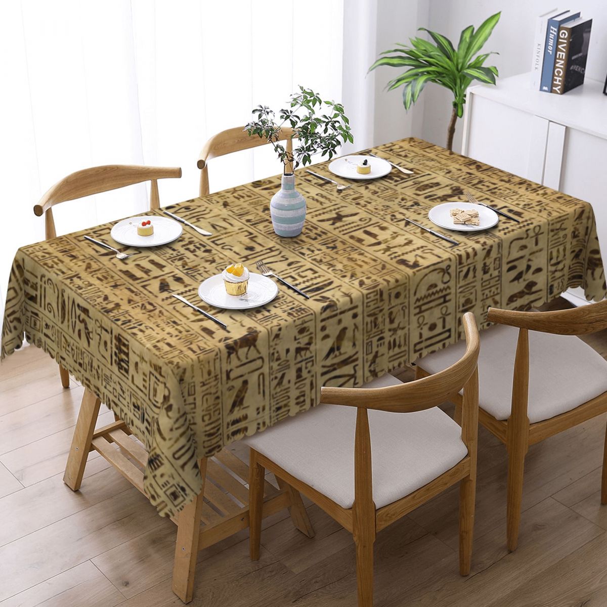 Egyptian Hieroglyphs On Papyru - огляд і ціна Home Textiles Egypt