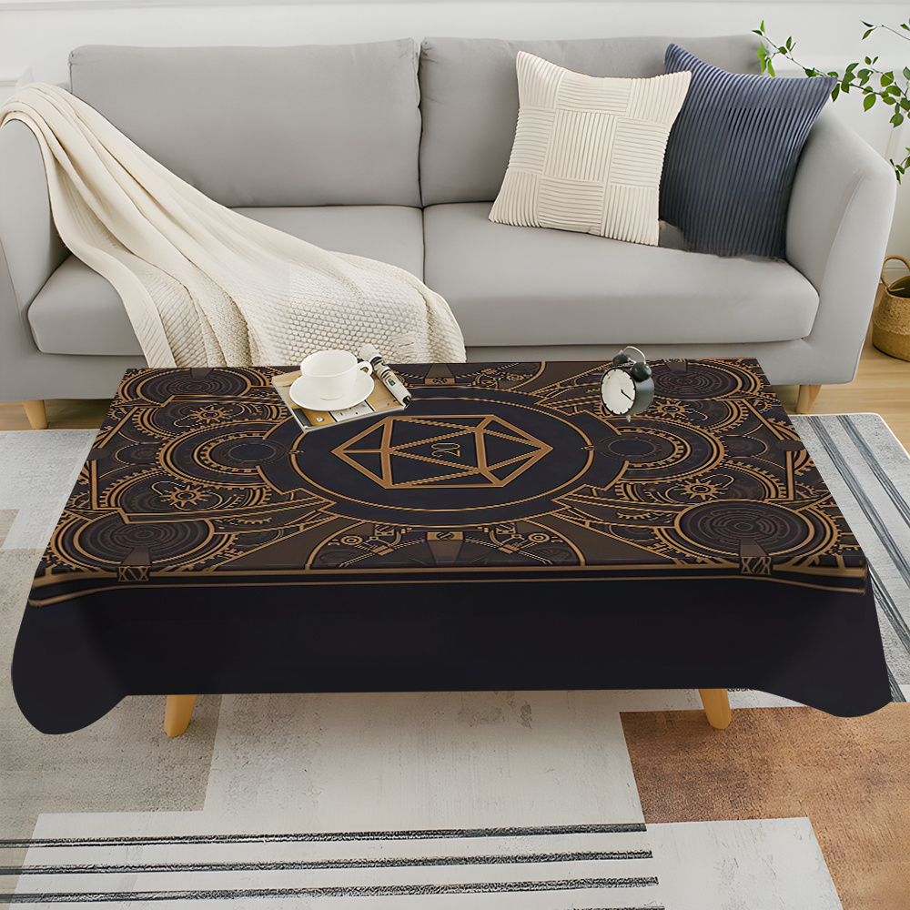 Steampunk Black Golden Gear Pa - огляд і ціна Home Textiles Usa