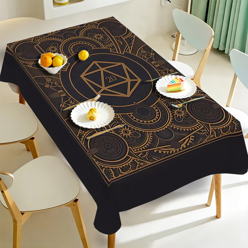 Steampunk Black Golden Gear Pa - огляд і ціна Home Textiles Usa