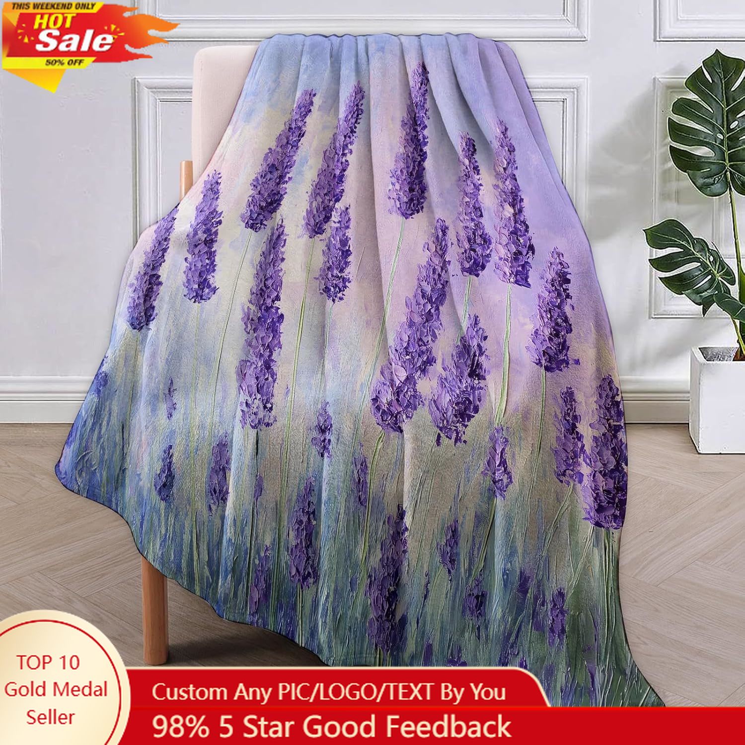 Camper Flannel Blanket, Camp G - огляд і ціна Home Textiles Usa