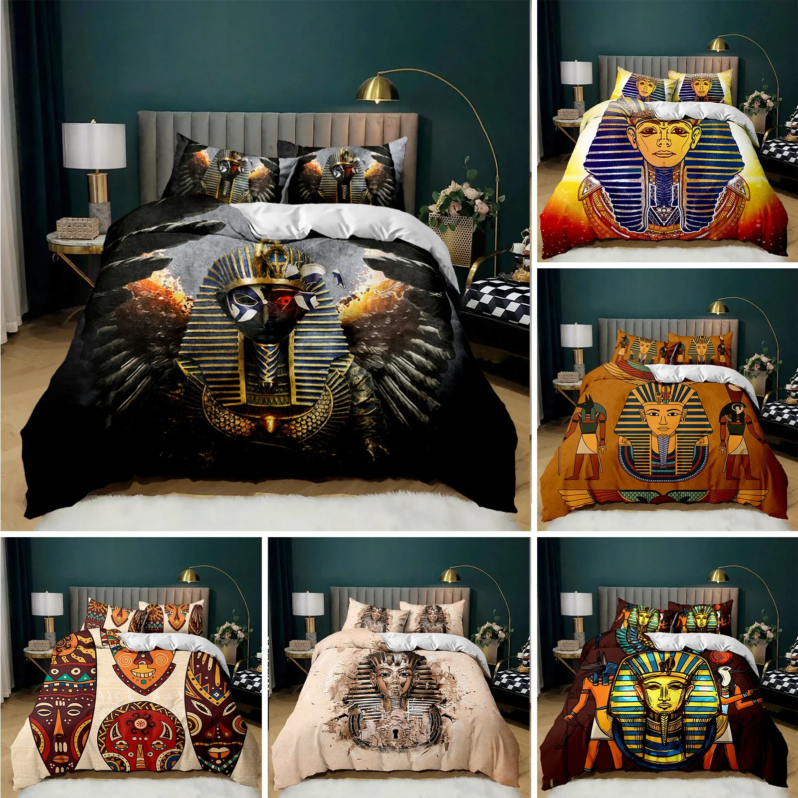 Pharaoh 3D Ancient Egypt Tribe - огляд і ціна Home Textiles Egypt