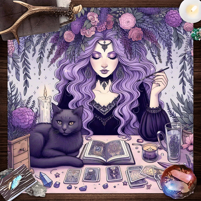 Wisteria Witch Tablecloth Taro - огляд і ціна Home And Textiles Today