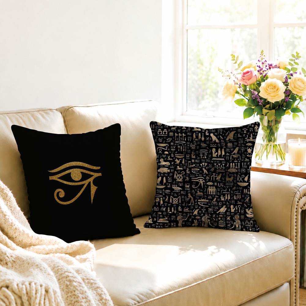 Ancient Egypt hieroglyph Squar - огляд і ціна Home Textiles Egypt