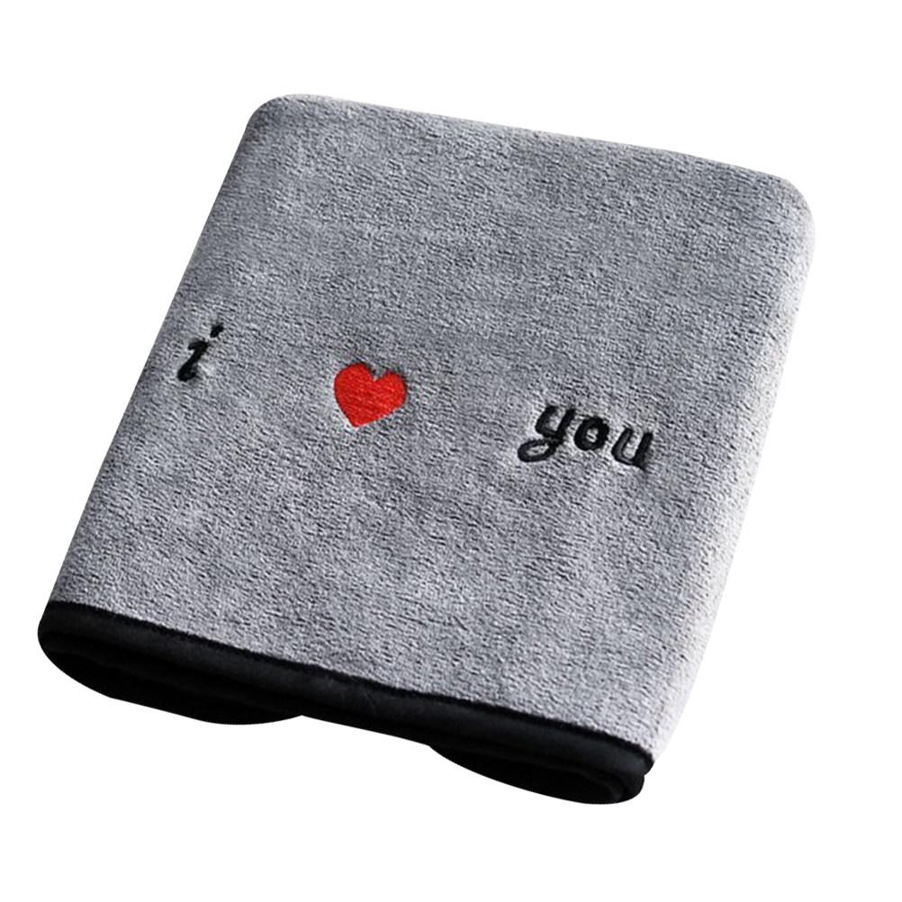 Soft Fiber Love Heart Dark Gra - огляд і ціна Home Textiles Towel Set