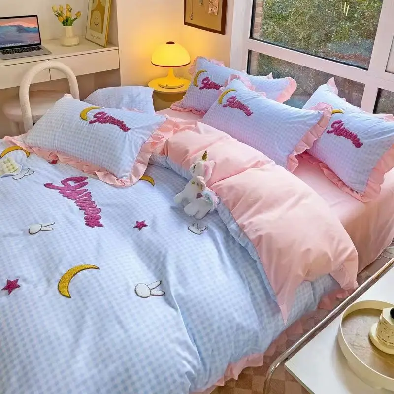 Lace Quilt Cover,bed Sheet,was - огляд і ціна Home Textiles Towel Set