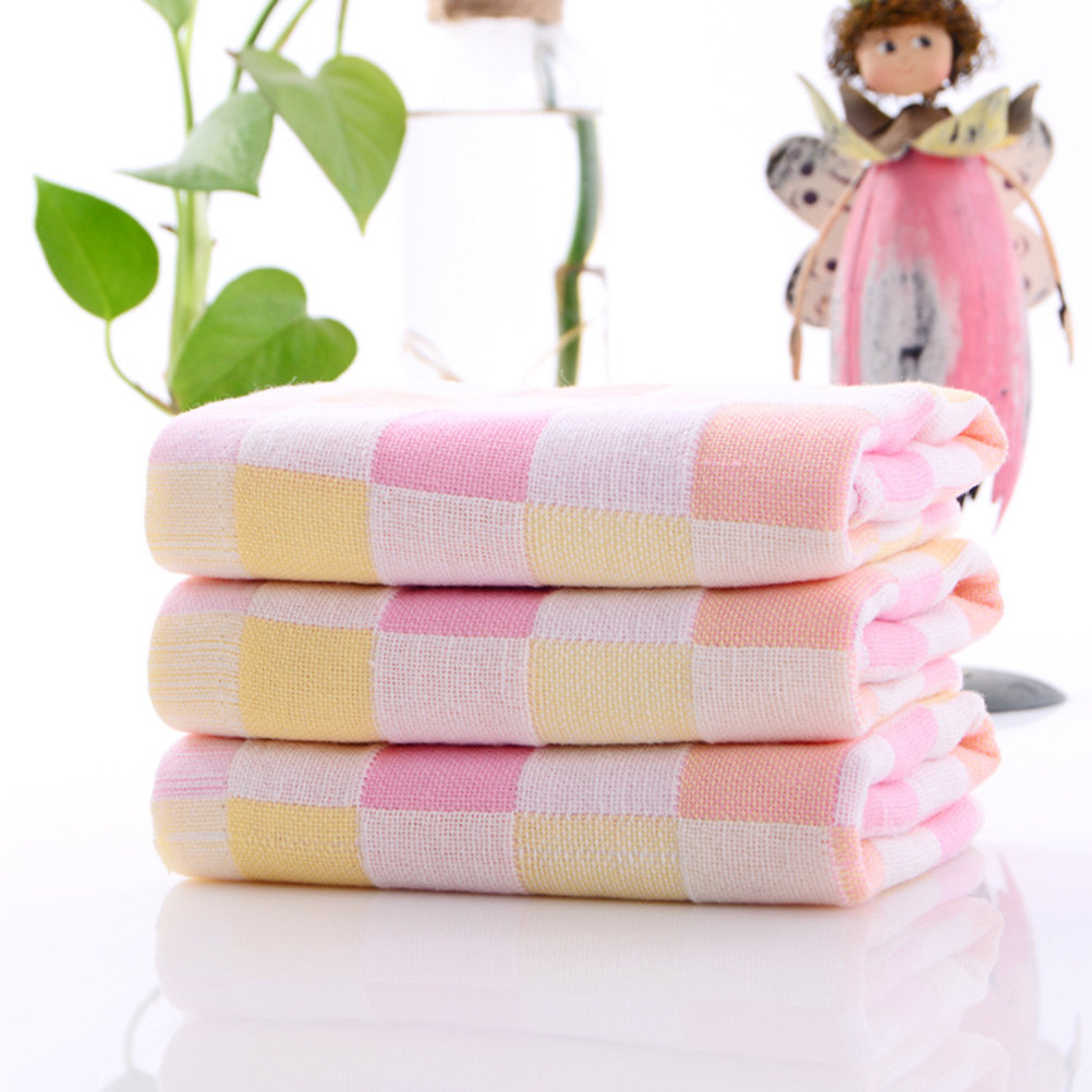 3Pcs Gauze Towels Double Layer - огляд і ціна Home Textiles Towel Set