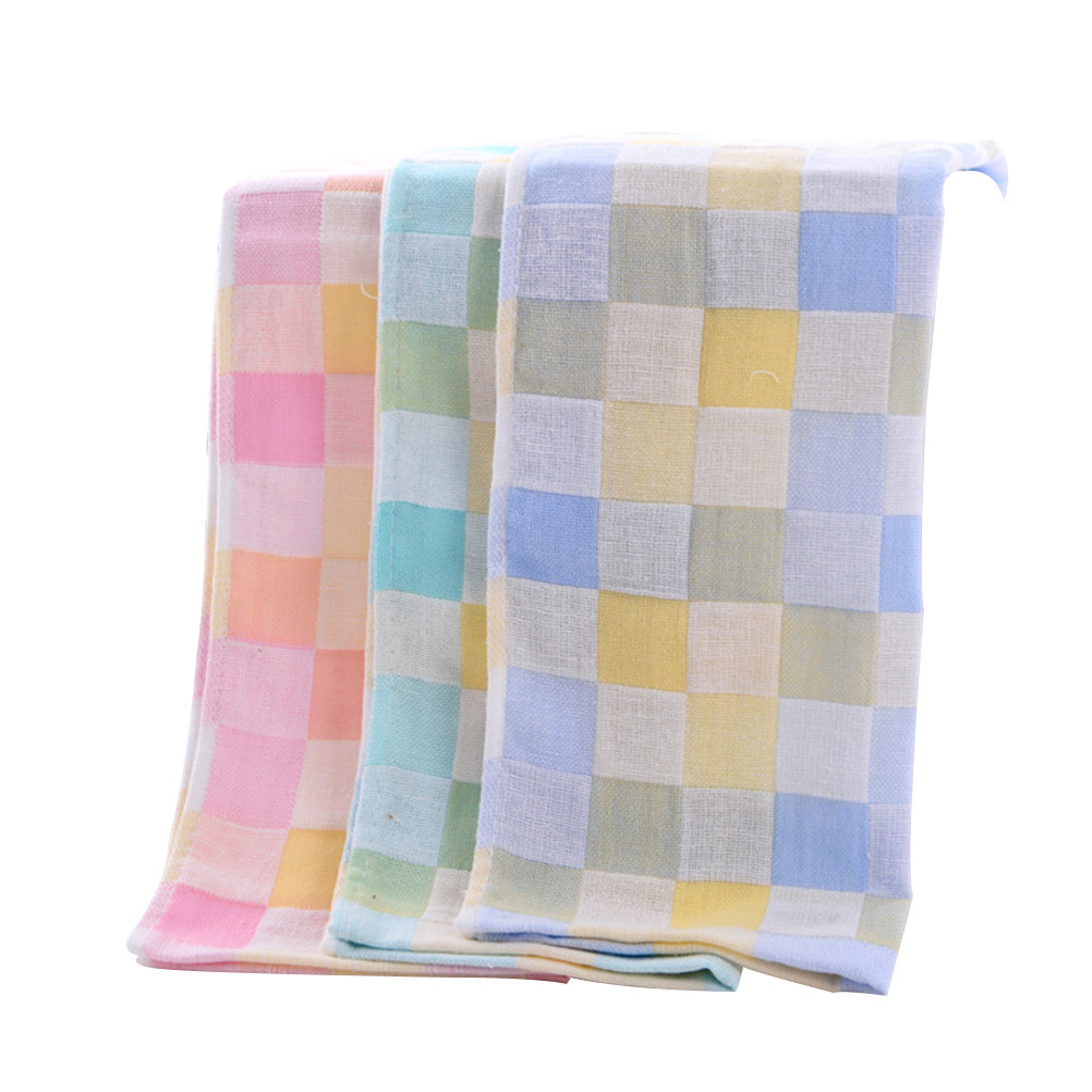 3Pcs Gauze Towels Double Layer - огляд і ціна Home Textiles Towel Set