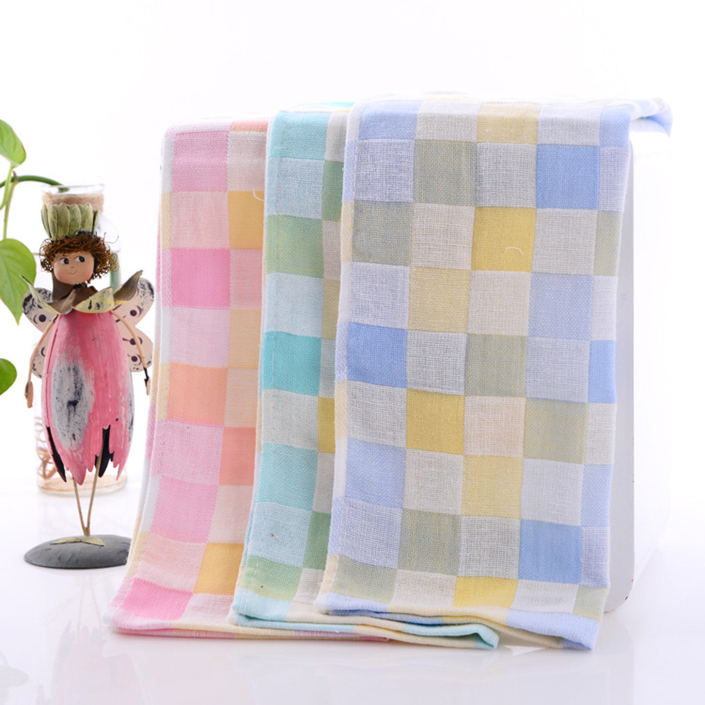 3Pcs Gauze Towels Double Layer - огляд і ціна Home Textiles Towel Set